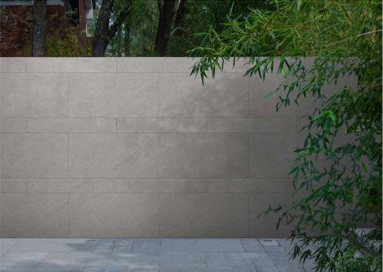 Gri Mat Antik Bitirme Kumtaşı Dış Perde Duvarı Alışveriş Merkezi için Kalın Kelepçe 1200x600mm