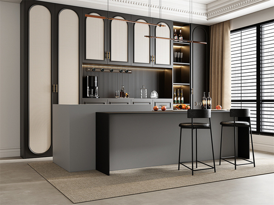 Gri Kapalı Zemin 1420x2700mm Balkon için Matt Sinterli Taş levhalar