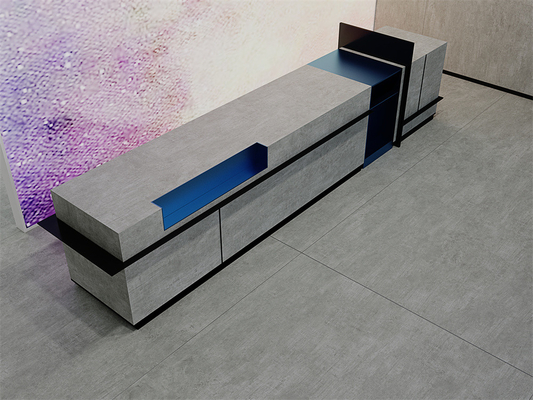 Gri Matt Sintered Stone Slab 1600x3200mm Banyo için