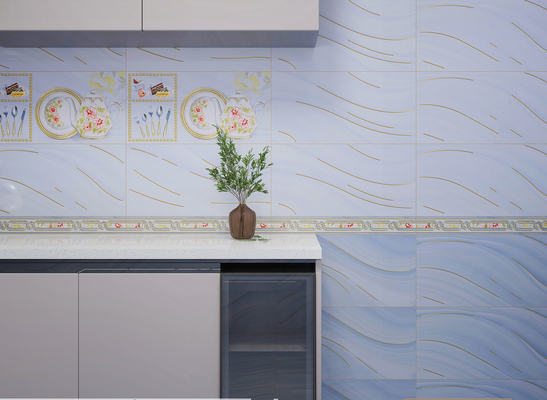 Açık Mavi Plak 30x60cm Solmaz Keramik Plak ve Duş İç Duvar Plakları