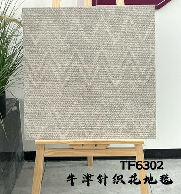 Modern Kelepçeler Antibakteriyel İç mekan zemini Camlı Keramik Kelepçeler Ve Gri 600x600mm Matt Restoran için Kaymaz Kelepçeler