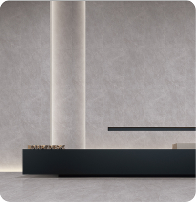 Oturma Odası ve Banyo İçin Grade AAA Leke Tutmaz ve Antibakteriyel Gri Mat Porselen Karo 750x1500mm