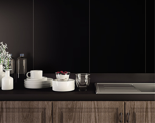 Dikdörtgen 600x1200mm İç Duvar Taşları ve Siyah Şaşırtıcı Bebek Yüzü Duş ve Proje için Porselen Taş