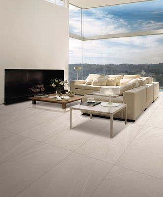 Yapılandırılmış Beige 60x120cm Yumuşak Camlı İç Duvar Porselen Plakası Balkon ve Banyo İçin