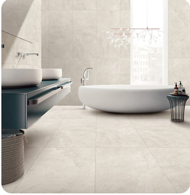 Çevre Dostu Plakalar Beige Bebek Yüzü İç Duvar Modern Porselen Plakalar 600x1200mm Dekorasyon İçin