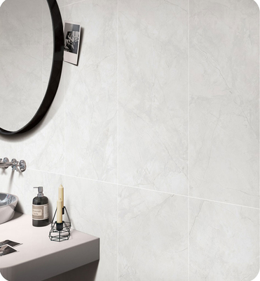 Beige Suya Karşı Dayanıklı Bebek Yüzü Camlı Porselen Plaka 60x120cm İç Dekorasyon için