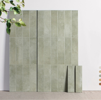 Açık Yeşil Modern Seramik Duvar Karoları 400x800mm