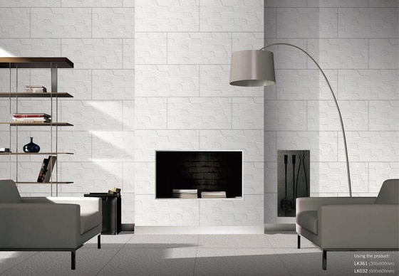 Gri Arkaplan Taşları ve Dış Duvar 30x60cm Porselen Tam Vücut Taşları Ev İçin