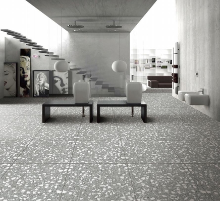 Duş tasarımı için hiç solmaz ve iç duvar 600x600mm Gri Porselen Taşlar