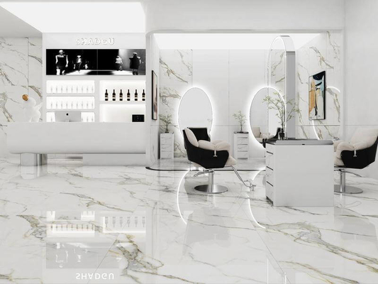 Beyaz Cilalı Sırlı Porselen Karo 1200x1200mm İç Mekan Duvar