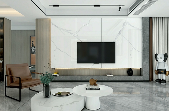 Sınıf AAA Asit Direnci İç Zemin Camlı cilalanmış porselen lehim 900x1800x9mm Dekorasyon için