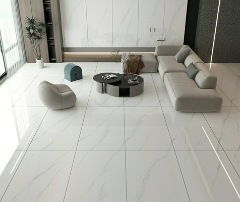 W.A 0.5% Ofis 900x1800x9mm için dış zemin arka planlı fayanslar ve dekorasyon ve restoran için modern SGS cilalı porselen fayanslar