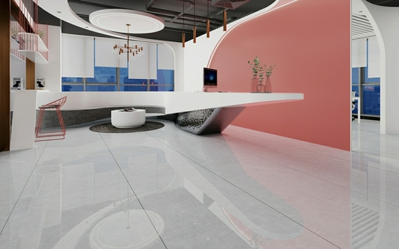 900x1800x9mm Gri Pürüzlü Pürüzlü Porselen Plakası