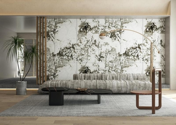 Yatak odası için 900x1800x9mm porselen cilalı camlı kiremitler