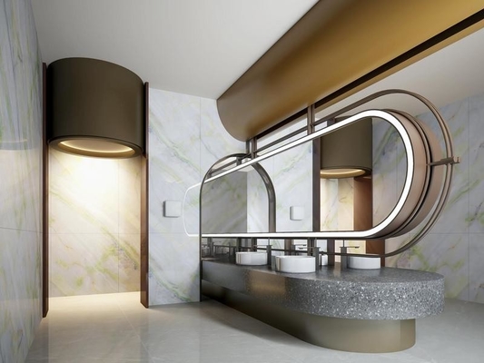 Açık yeşil ve beyaz 900x1800x9mm ve çizilmeye dayanıklı cilalı porselen camlı kiremit banyo ve yatak odası için iç zemin