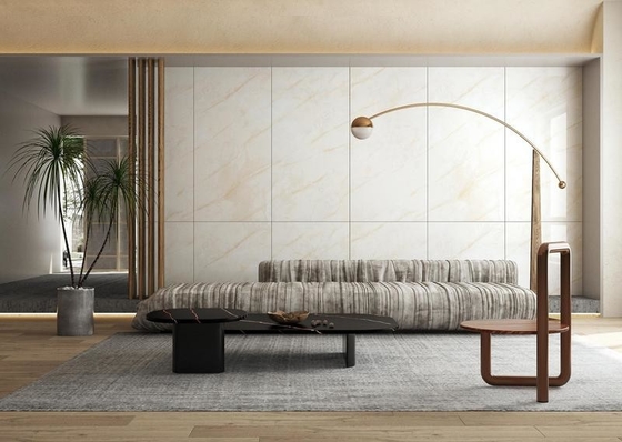 Açık Sarı Cilalı Sırlı Porselen Karo 900x1800mm