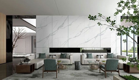Carrara Modern Kelepçeler İç Duvar Porselen Camlı cilalı zemin kelepçeleri Proje ve Vintage Kelepçeler için 900x1800x9mm Yeniden Yapım