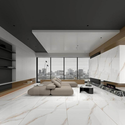 1200x1800x9mm Kaymaz Dış Duvar Camlı cilalı porselen kiremit Ev ve Carrara Altın Modern kiremitler Yenilenme