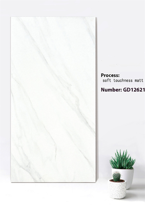 600x1200mm Caz Beyaz Derin Gri Jazz Tuğla Perde Duvar Karoları