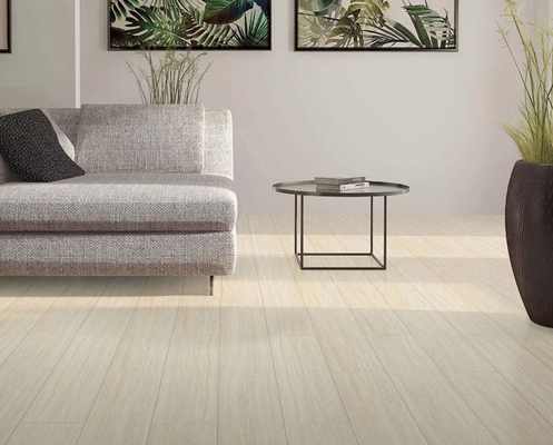 Sarı ve Gri 200x1000mm Antibakteriyel Ahşap Porselen Şeritleri Banyo İçi Yer