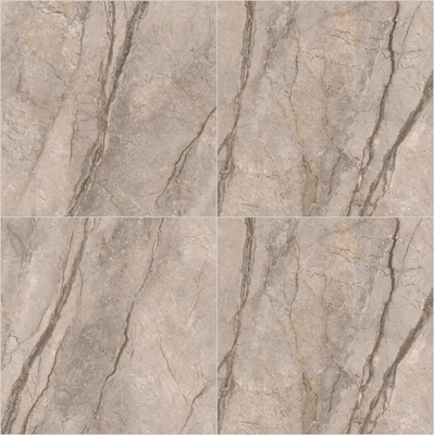 Kahverengi Mermer 1200x1200mm Dinlenme Odası ve Restoran için cilalanmış sinterli taş levhaları