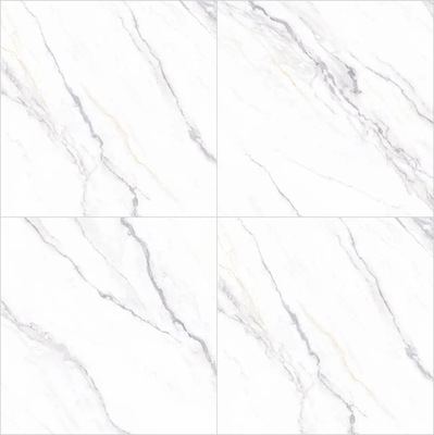 Firebrick Beyaz Cilalı Sinterlenmiş Taş Plakalar 1200x1200mm Banyo ve Yenileme İçin