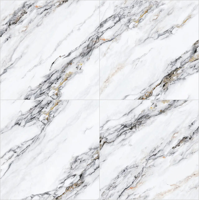 Proje için zarif cilalı sinterli taş levhaları 1200x1200mm