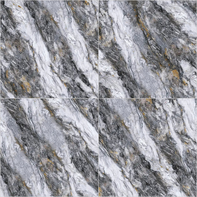 Kullanıma karşı dayanıklı ve şık cilalı sinterli taş levhaları oturma odası dekorasyonu için 1200x1200mm