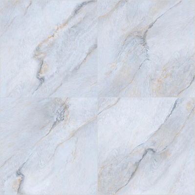 Mavi Ekolojik ve Harika 1200x1200mm Hotel için cilalanmış sinterli taş levhaları