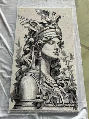 Antibakteriyel ve Kaymaz Sanat Mozaikleri Dekorasyon ve İç tasarım için 6 stil