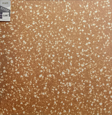 Firebrick Kahverengi 600x600mm Terrazzo Banyo ve Balkon için Keramik Zemin Kelepçeleri