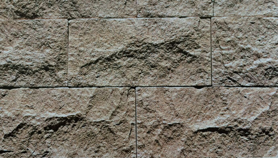 Dış iç duvarlar için AAA Sınıfı Çimento Yapay Tuğla Taşı