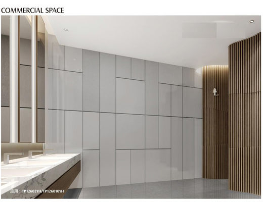 600x1200mm Matt Camlı Porselen Kelepçesi Rustik Zemin Gri