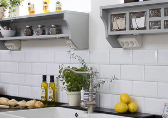 75x300mm Parlak Seramik Duvar Karoları (Banyo ve Mutfak İçin)