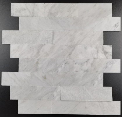 4mm Doğal Taş Mozaik Fayans 300x300mm Parlak Rustik
