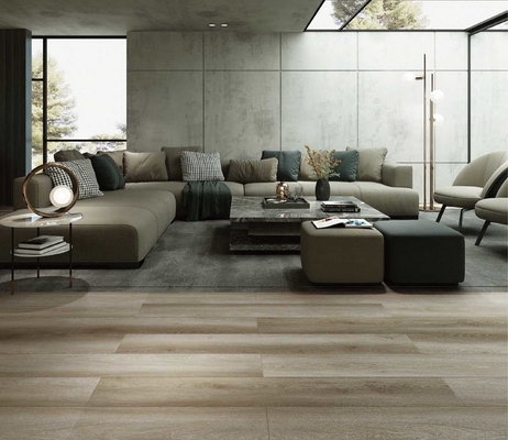 ISO13006 4.0MM Ticari için Ahşap Meşe LVT SPC Döşeme Tıklayın