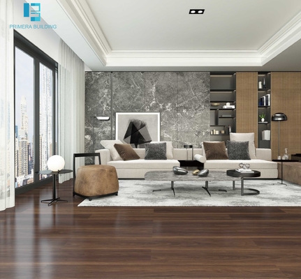 AAA Kırmızı Ahşap LVT SPC Döşeme İçi Vinil Yer Karosu