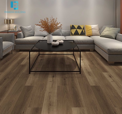 Antibakteriyel LVT SPC Döşeme 4MM 5MM 6MM 7MM Oda İçin Sert Çekirdek