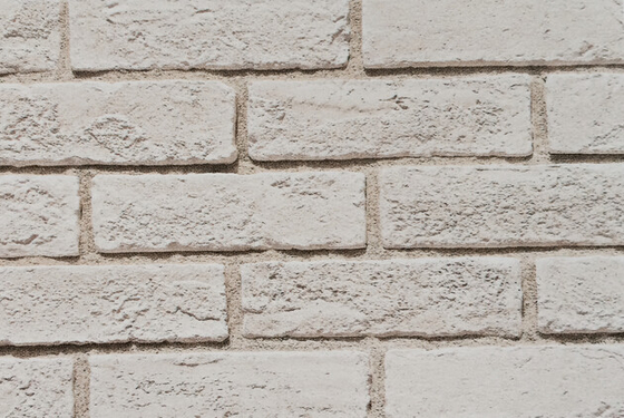 SGS Beyaz Faux Sanat Kaplama Kültürlü Taş Tuğla 60x200mm